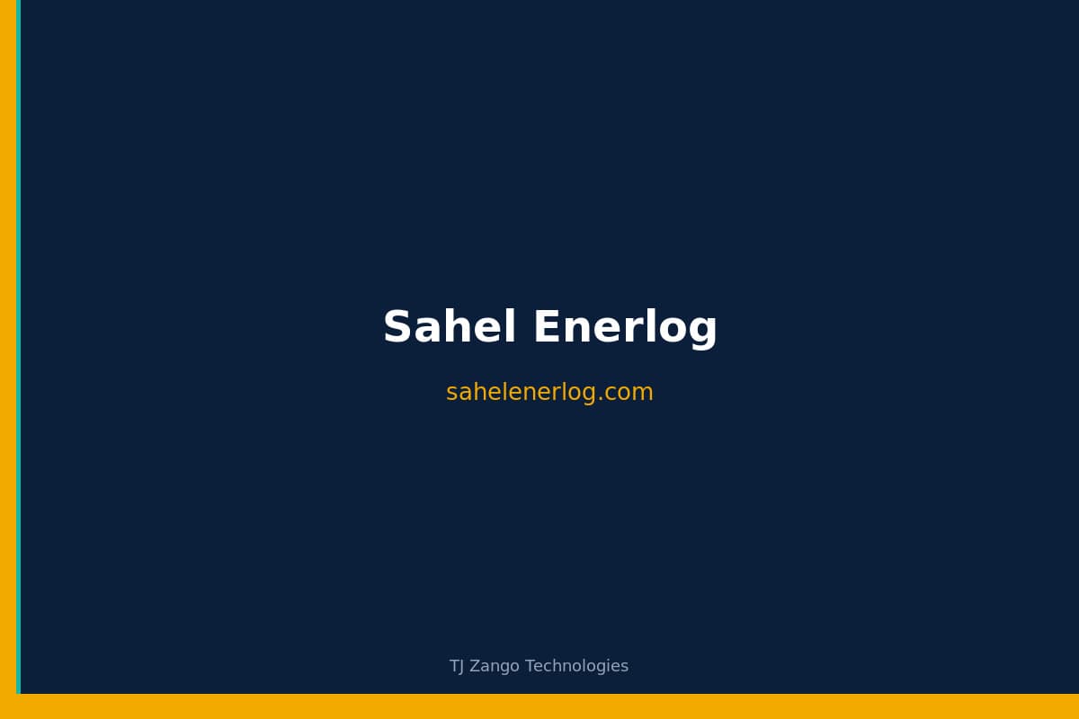 Sahel Enerlog, Sahel Enerlog