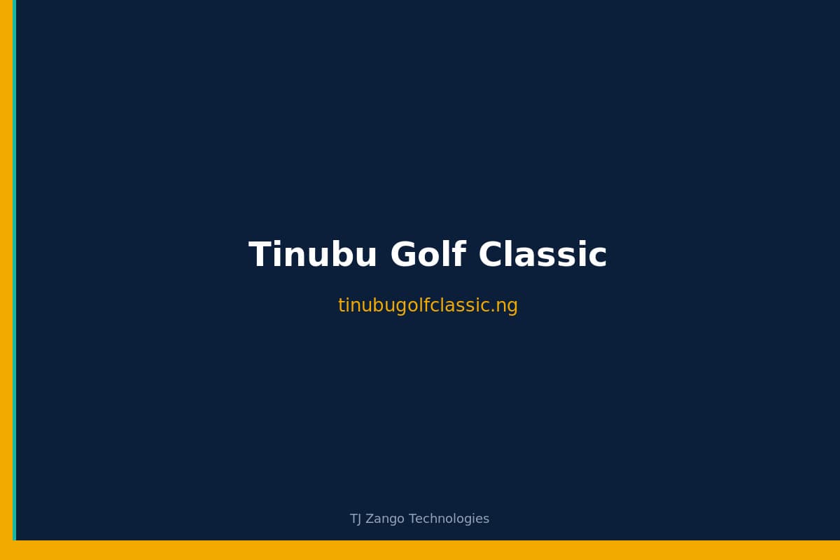 Tinubu Golf Classic, Tinubu Golf Classic
